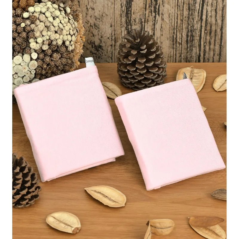 Kit Fronha Lisa com 2 Unidades Rosa