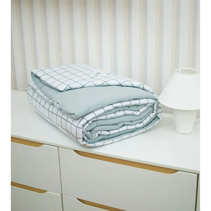 Edredom Solteiro/ Montessoriano Forma 1,55 x 2,15m Cinza