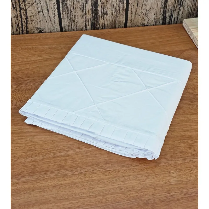 Jogo de Lençol para Berço Americano Basic Color com 3 Peças Branco