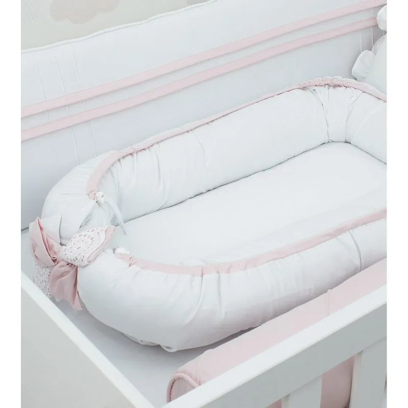 Ninho Mini Berço Delicatto Rosa