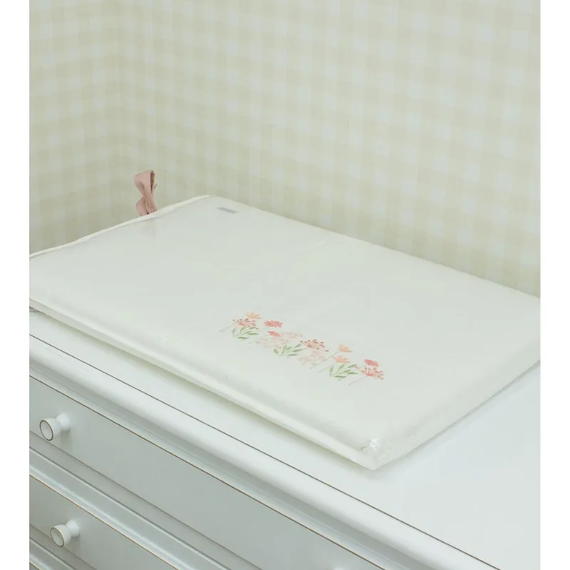 Trocador para Cômoda Jardim 0,70 x 0,45cm Rosa