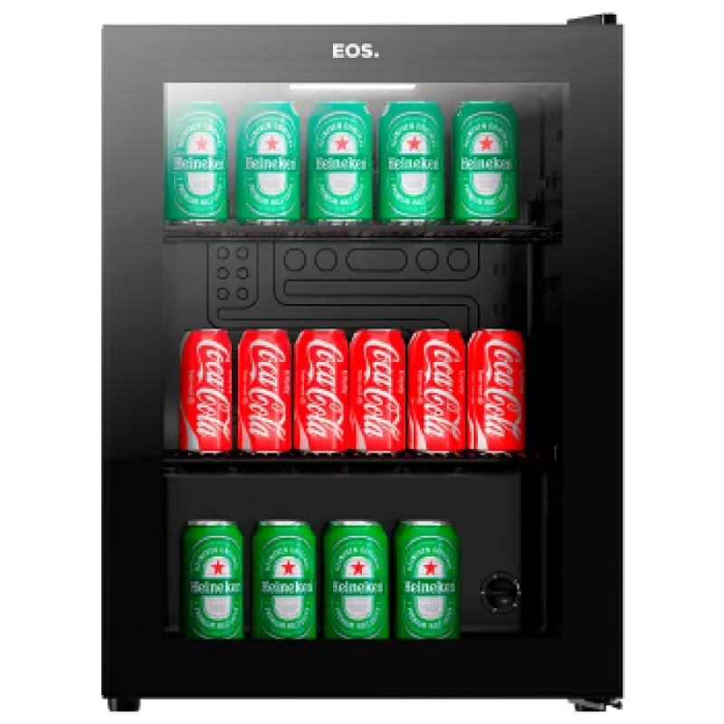 Frigobar 67L Expositor EOS Porta Vidro - B194896 - EOS - Papelaria