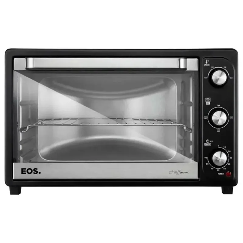 Forno 60L EOS Eletrico CHEFF Gourmet GRILL - B194862 Preto 220 VOLTS