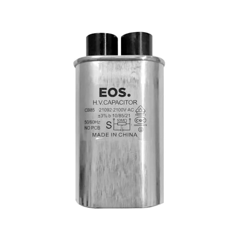 Capacitor Simples Oval 0,92 Uf X 2100V Microondas Eos Terminal Estreito 4,8mm
