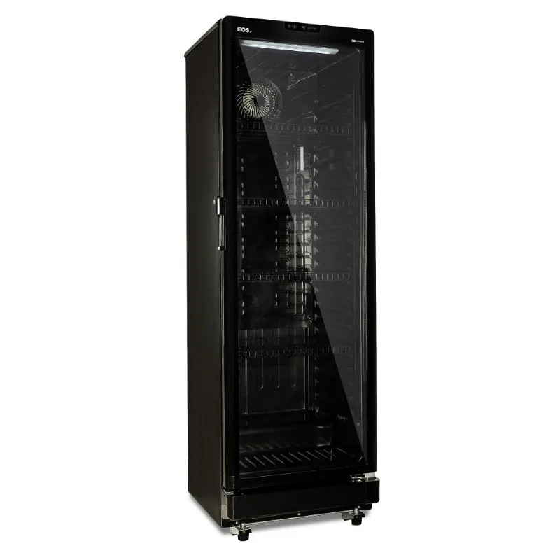 Refrigerador Expositor Vertical EOS 286 Litros Eco Gelo Digital All Black EEV260P 110V - EOS