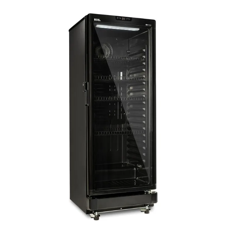 Refrigerador Expositor Vertical EOS 231 Litros Eco Gelo Digital All Black EEV210P 110V - EOS