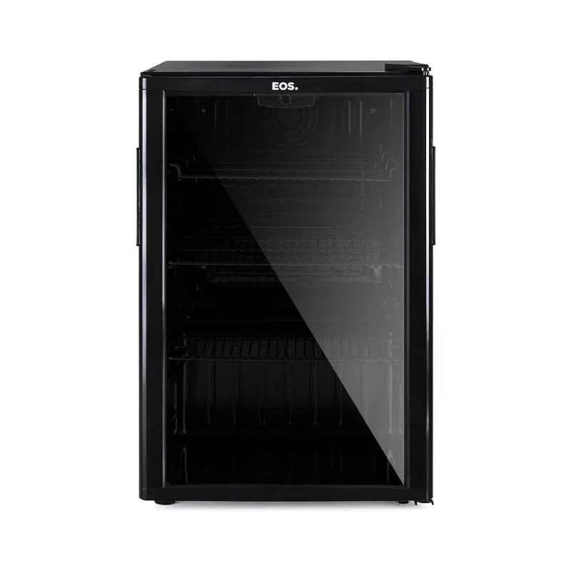Refrigerador Expositor Vertical EOS 80 Litros Eco Gelo All Black EEV90P 110V