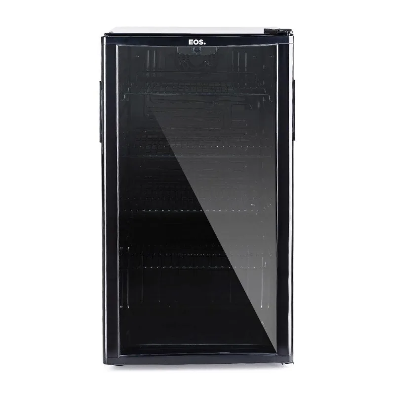 Refrigerador Expositor Vertical EOS 100 Litros Eco Gelo All Black EEV110P 110V - EOS