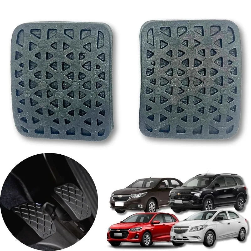 Par Capas Pedal Freio Embreagem Onix Prisma Spin Cobalt