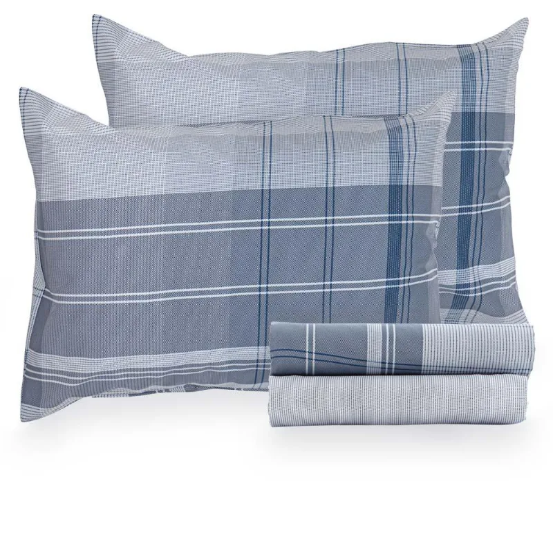 Jogo De Cama Queen 180 Fios Kell - Kacyumara Estampado