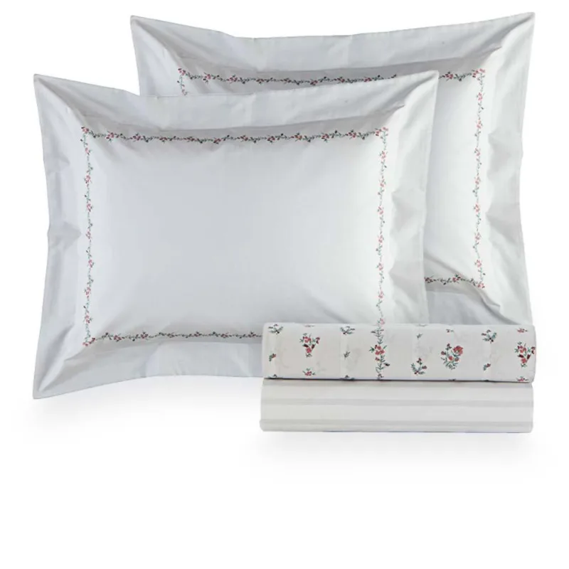 Jogo De Cama Queen 200 Fios Florate - Kacyumara Estampado