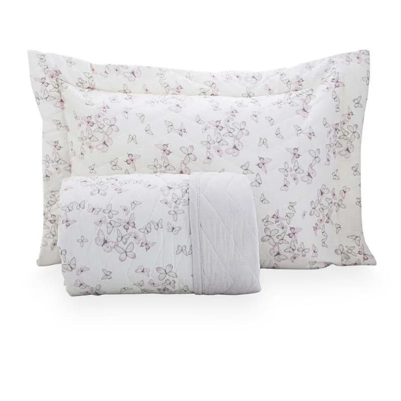 Colcha Solteiro 200 Fios Vintage Lilith - Casa K Estampada