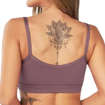 Top Fitness Feminino DelRio Day by Day Poliamida Nude - Não Disponível