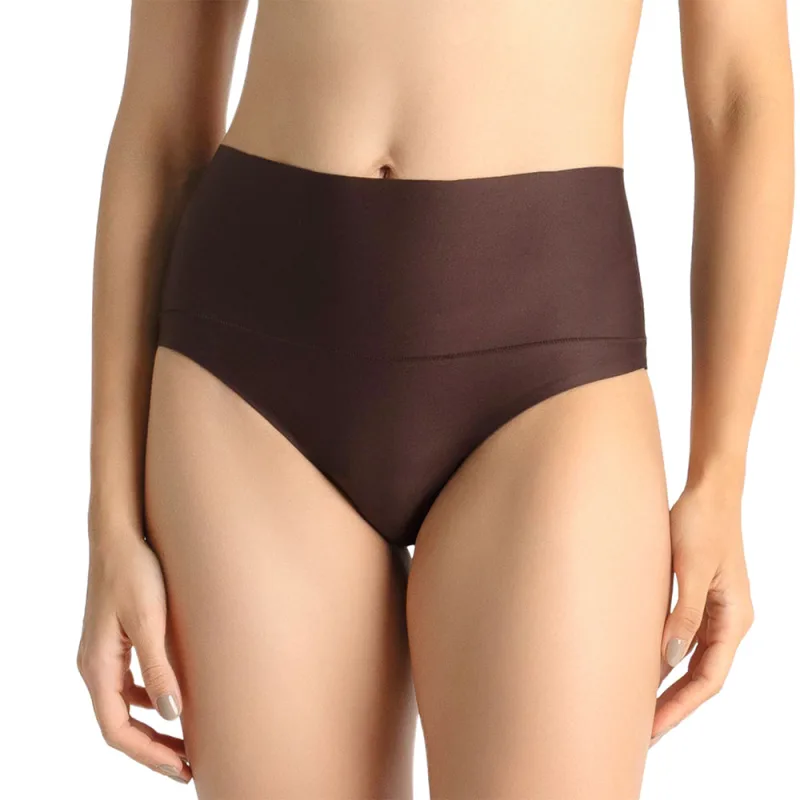 Calça Íntima Cintura Alta DelRio Abrace-me Microfibra com Pala Shape P - DelRio - Moda
