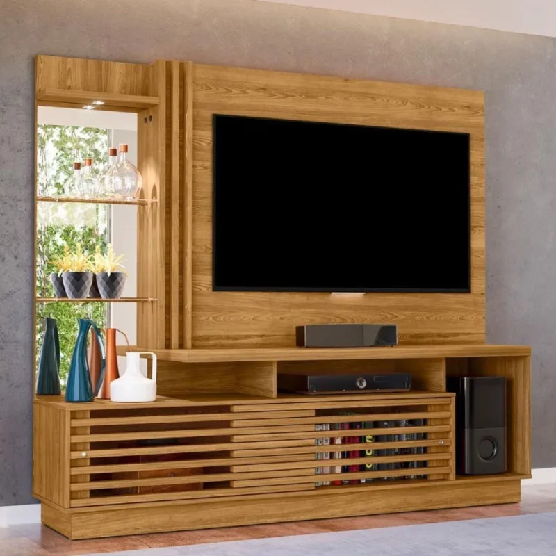 Home Painel Para Tv Midgard Cumaru - OUTRAS - Móveis