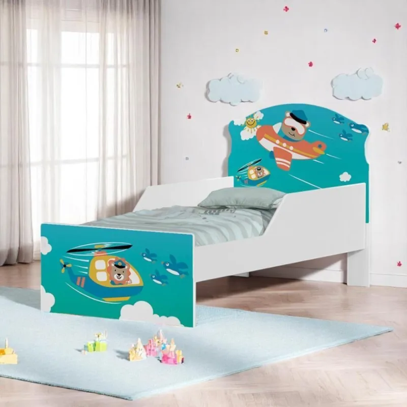 Cama Infantil Tick Patrulha Animal - Casah - Móveis