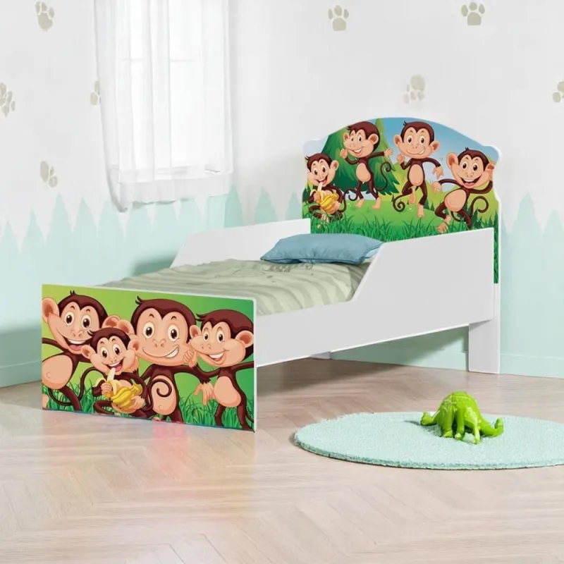 Cama Infantil Tick Macacos - Casah