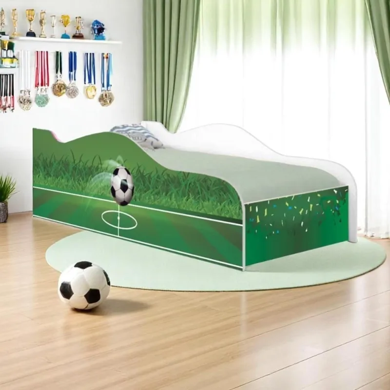 Cama Solteiro Glow Futebol Solteiro - Casah