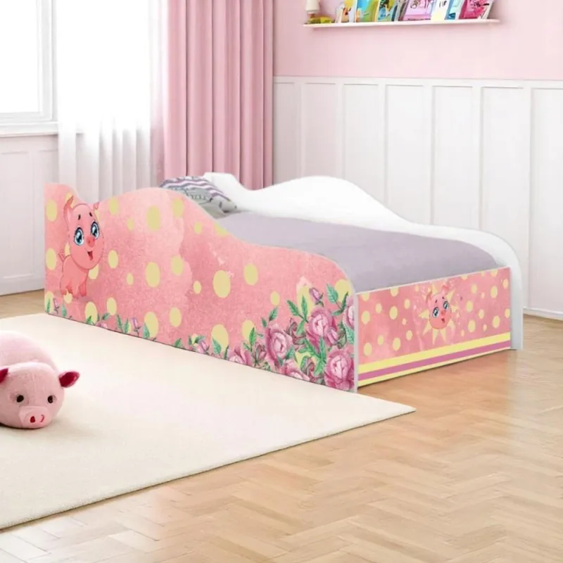 Cama Infantil Glow Porquinho Pig - Casah