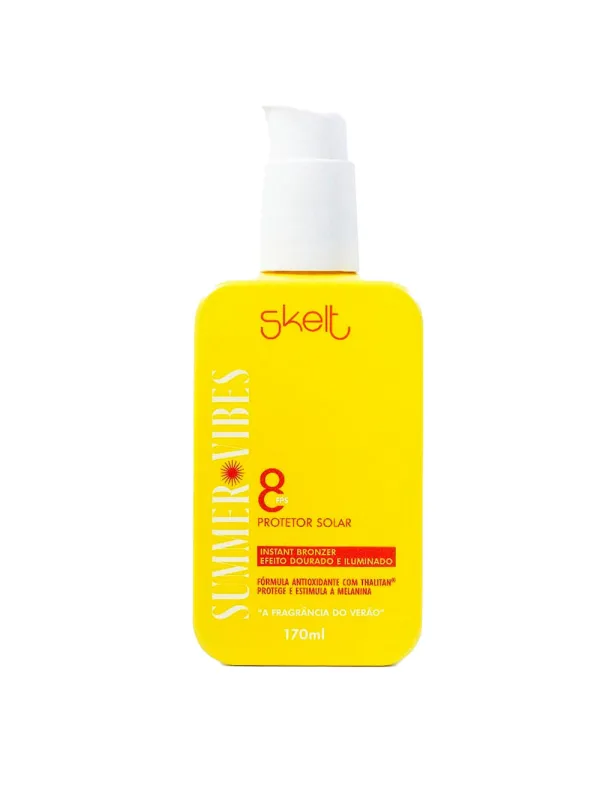 Protetor Solar Instant Bronzer 170ml Skelt - Skelt - Higiene Pessoal