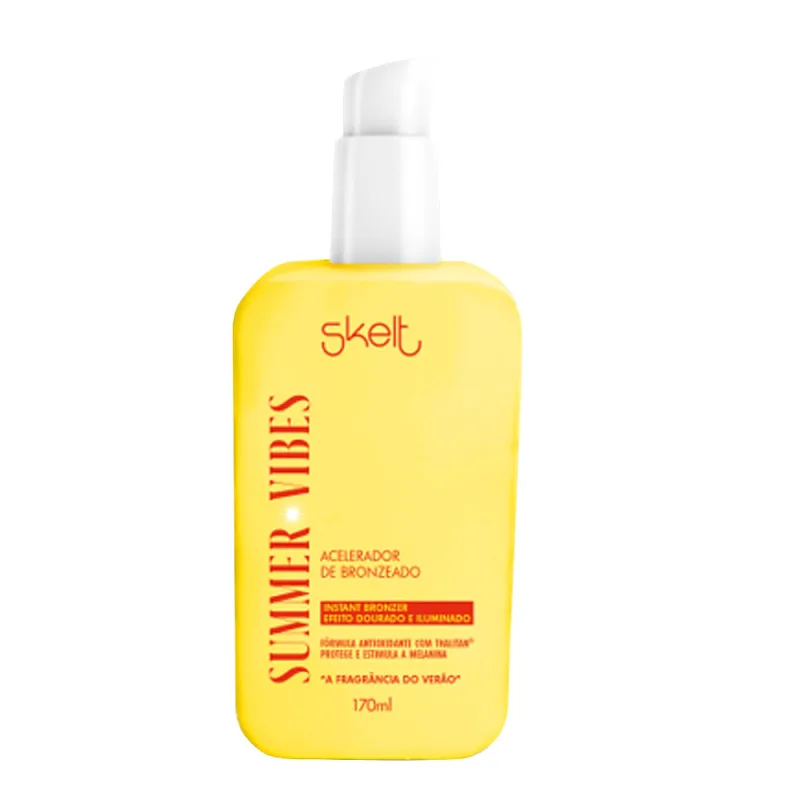 Acelerador de Bronzeado Skelt Summer Vibes 170ml - Skelt