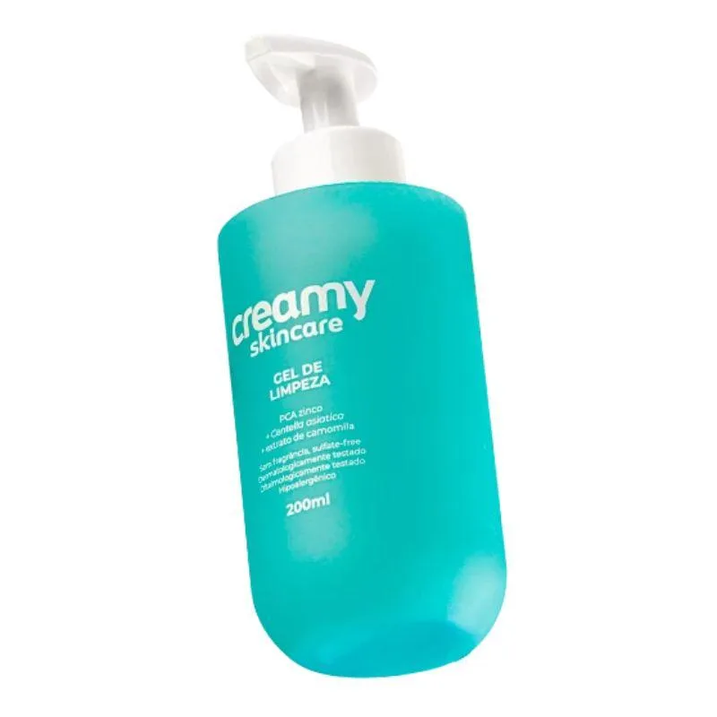 Creamy Gel de Limpeza Skincare 200ml - Creamy