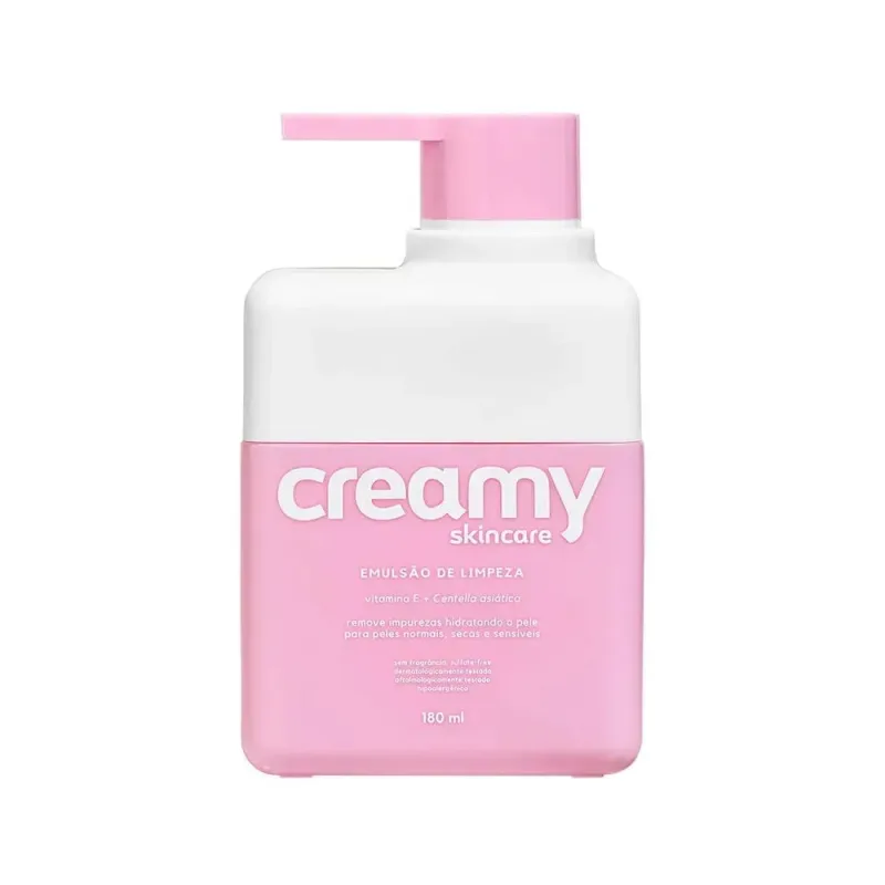 Emulsão De Limpeza Facial Creamy Skincare 200ml - Creamy