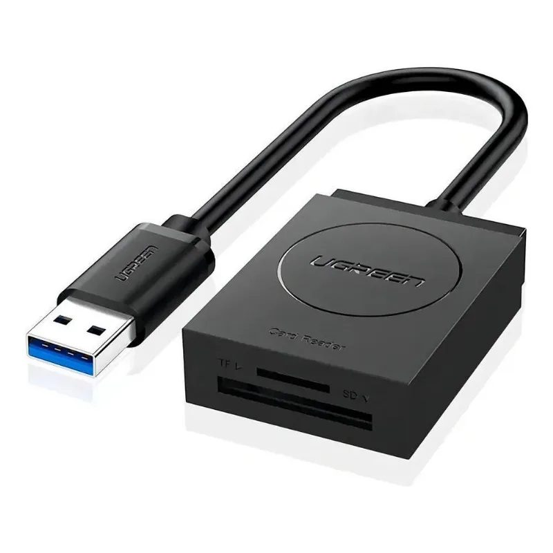 3x Leitor De Cartão Ugreen Usb 3.0 Para Sd + Tf