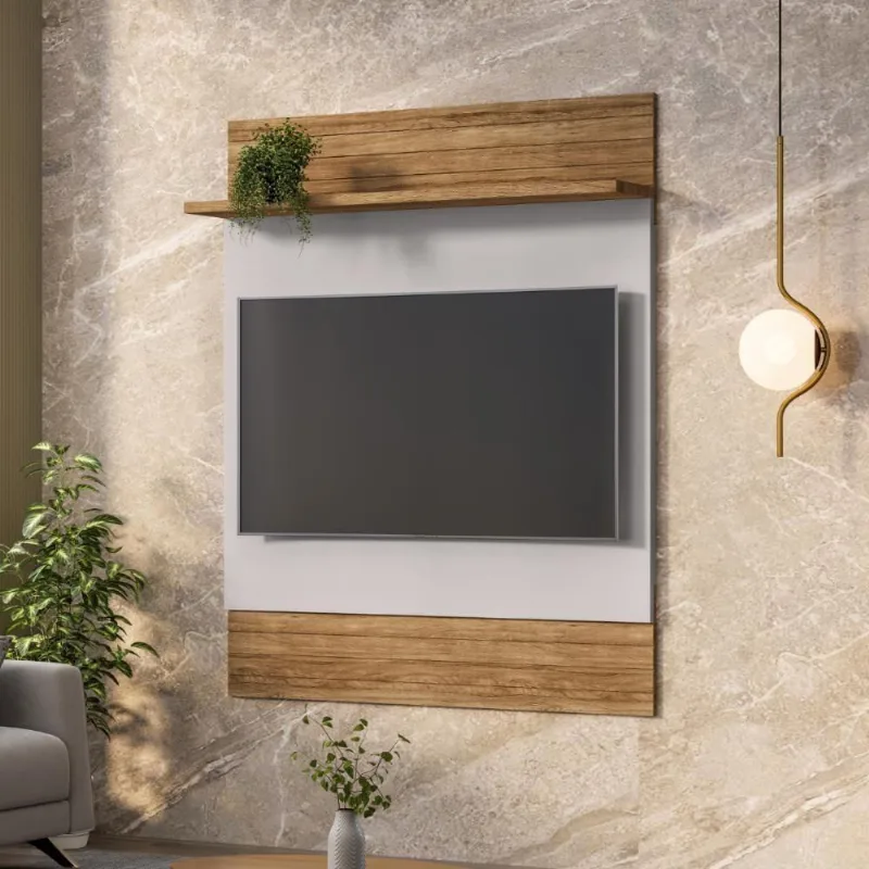 Suporte Tv 48 Polegadas Tijuca Cinamomo Off-white