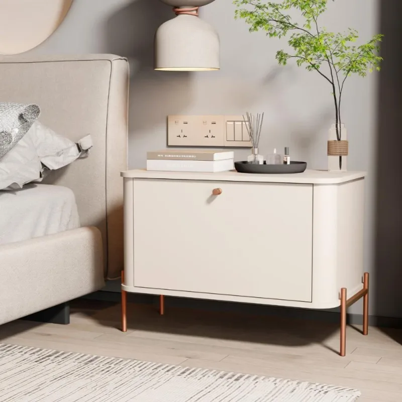 Cômoda Pequena Irondale Off White Bronze - OUTRAS