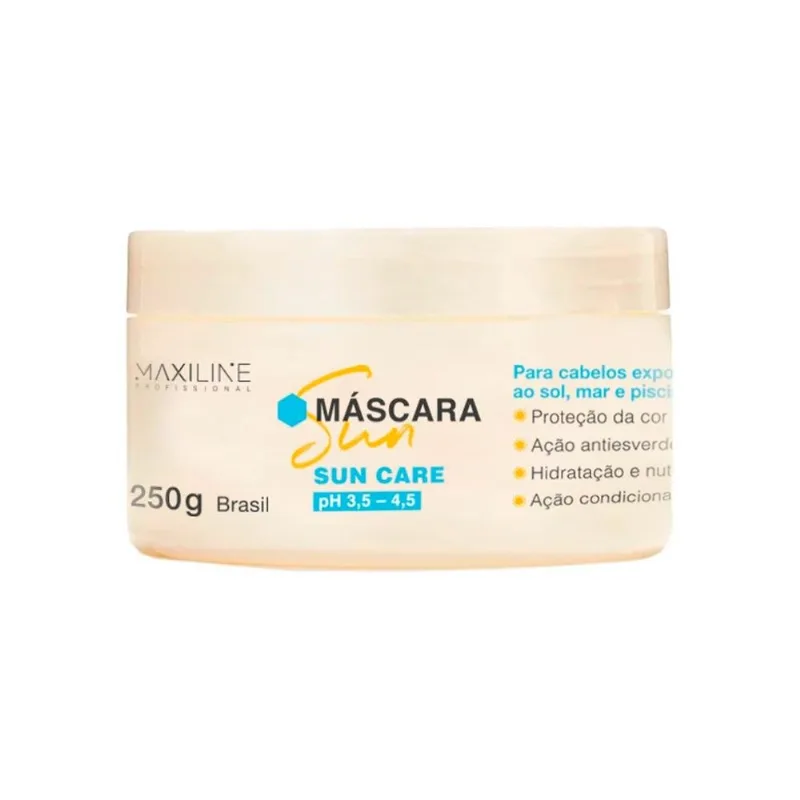 Máscara De Tratamento Maxiline Mstart Sun 250g (MP)