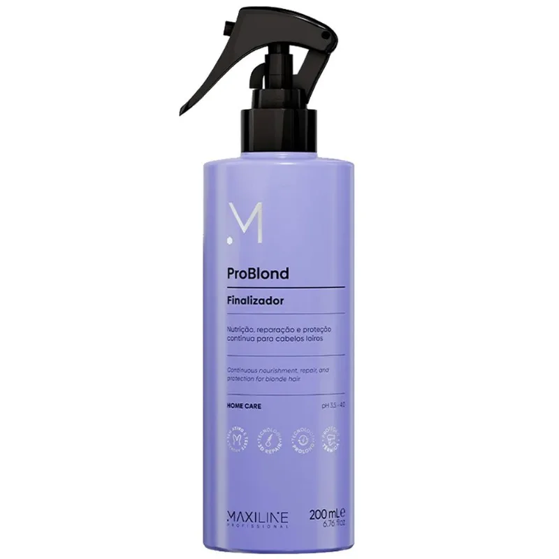 Finalizador Profissional Maxiline Problond 200ml (MP)