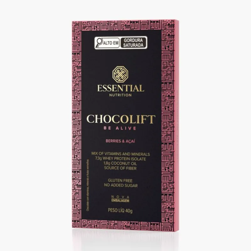 Chocolift Be Alive Berries & Açaí Essential Nutrition 40g