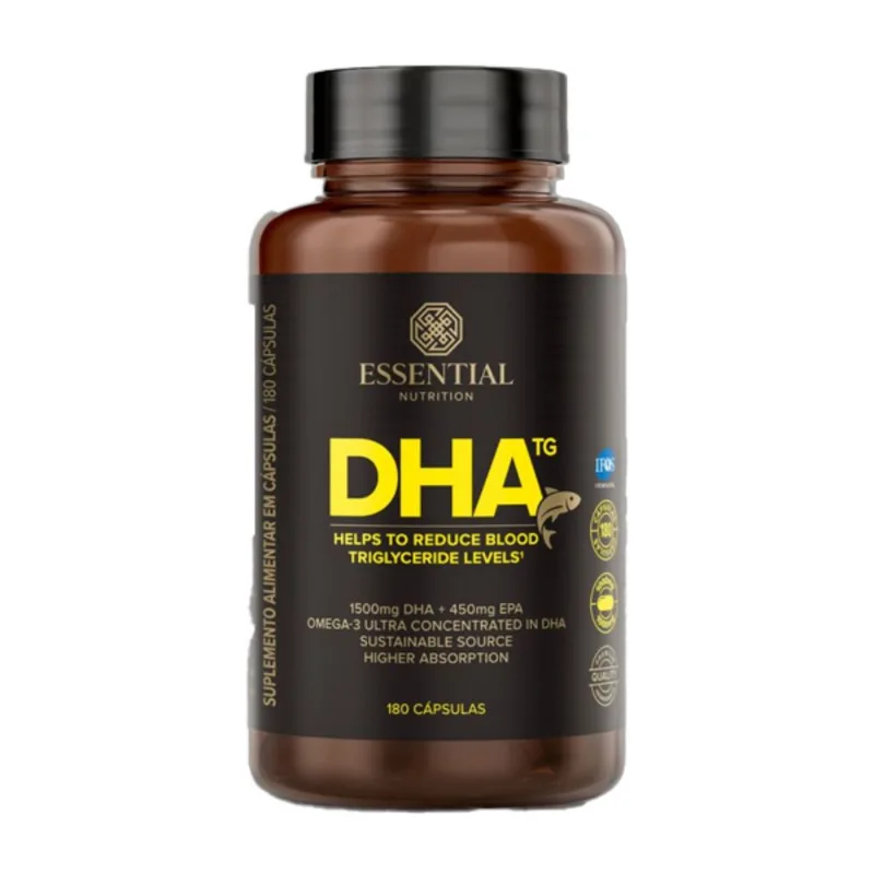 DHA TG Essential Nutrition 180 Cápsulas