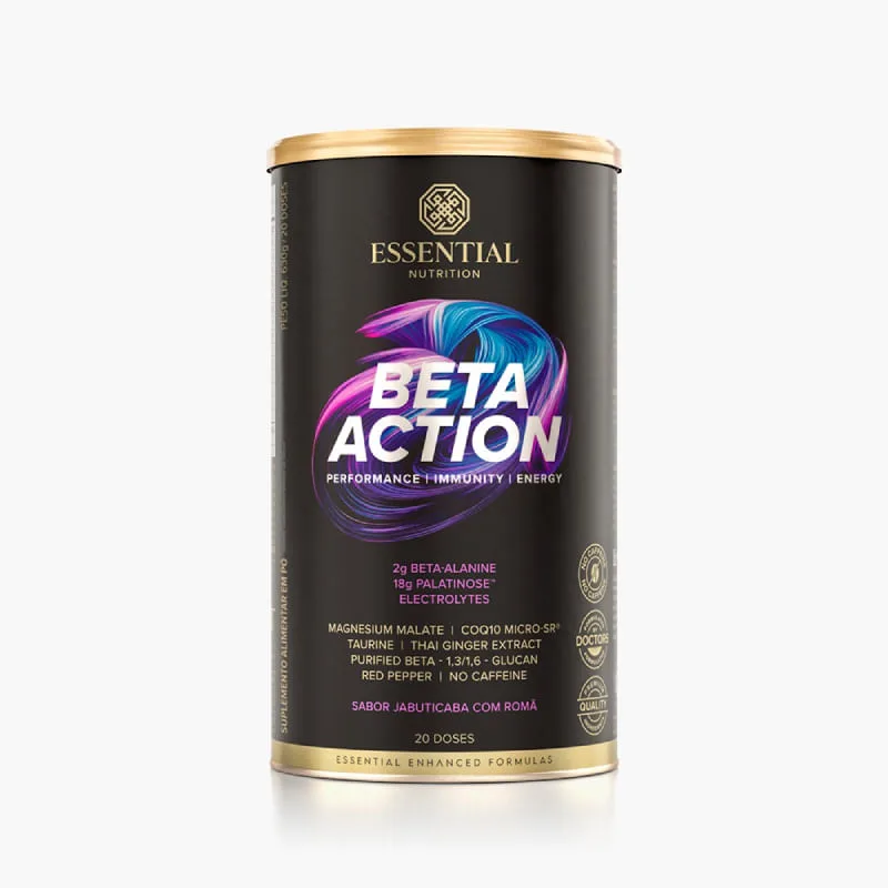 Beta Action Jabuticaba com Romã Essential Nutrition 630g - Essential Nutrition - Suplementos