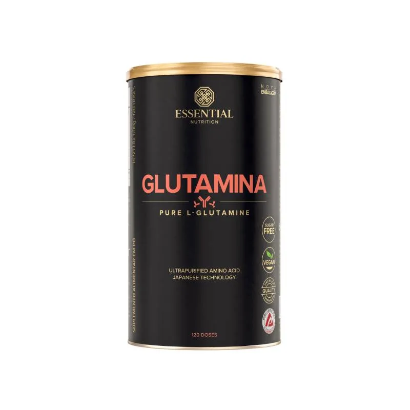 Glutamina Essential Nutrition 600g - Essential Nutrition - Suplementos