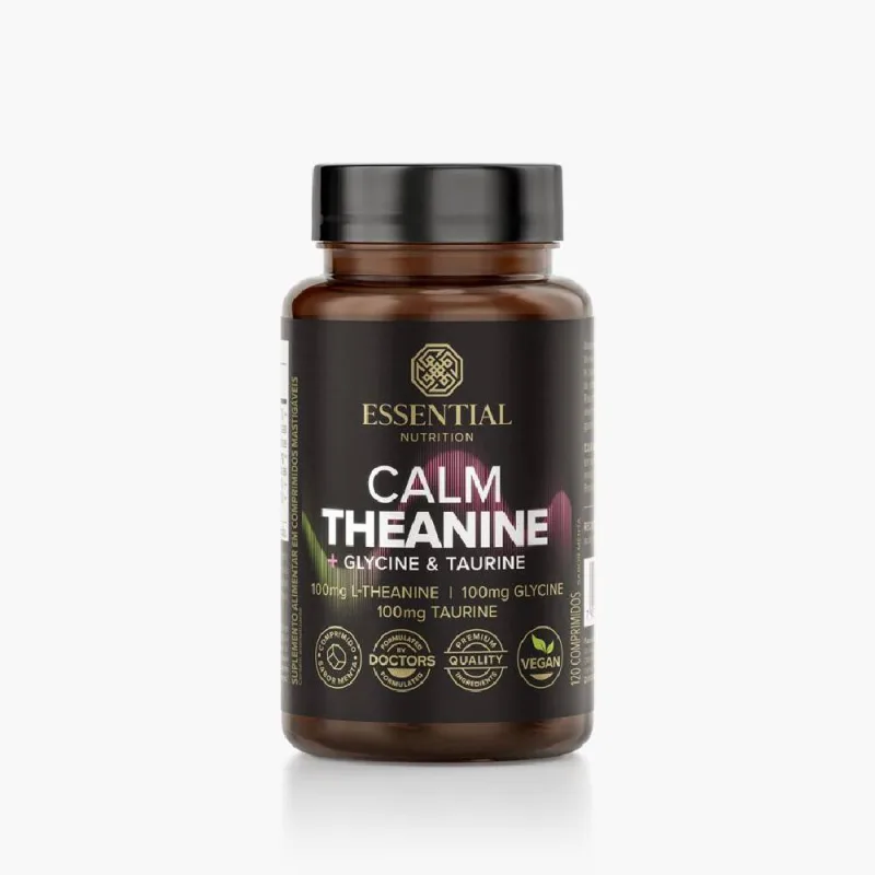 Calm Theanine Essential Nutrition 120COMP - Essential Nutrition
