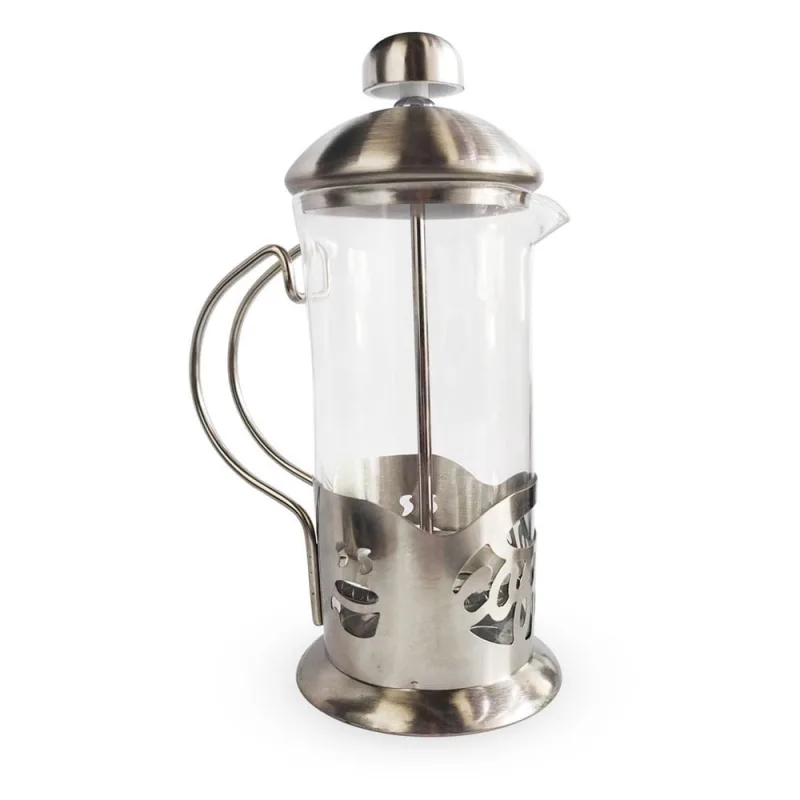 Cafeteira Prensa Francesa Cremeira 600Ml Vidro E Aço Inox - Não Disponível