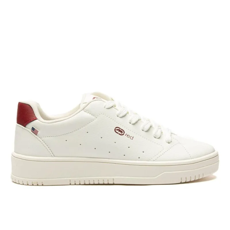 Tenis Ecko Atlanta Ref Ecatl-03 Branco/vermelho 036