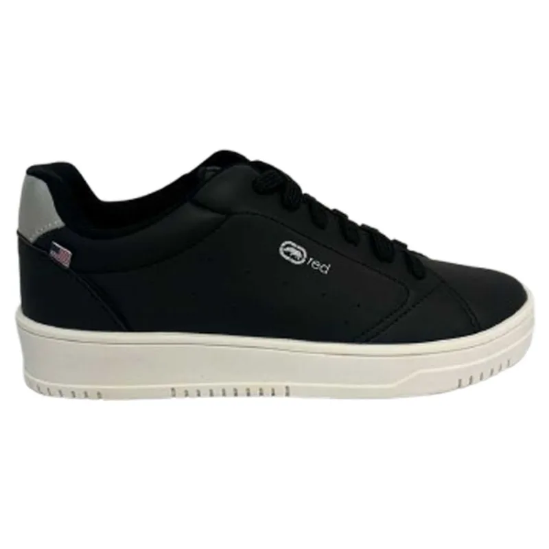 Tênis Ecko Sintétcio/Sola Pvc Feminino - Preto e Prata