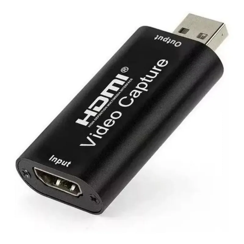 Placa De Captura Vídeo Mini 4k 1080p Hdmi Usb 2.0 Live Steam
