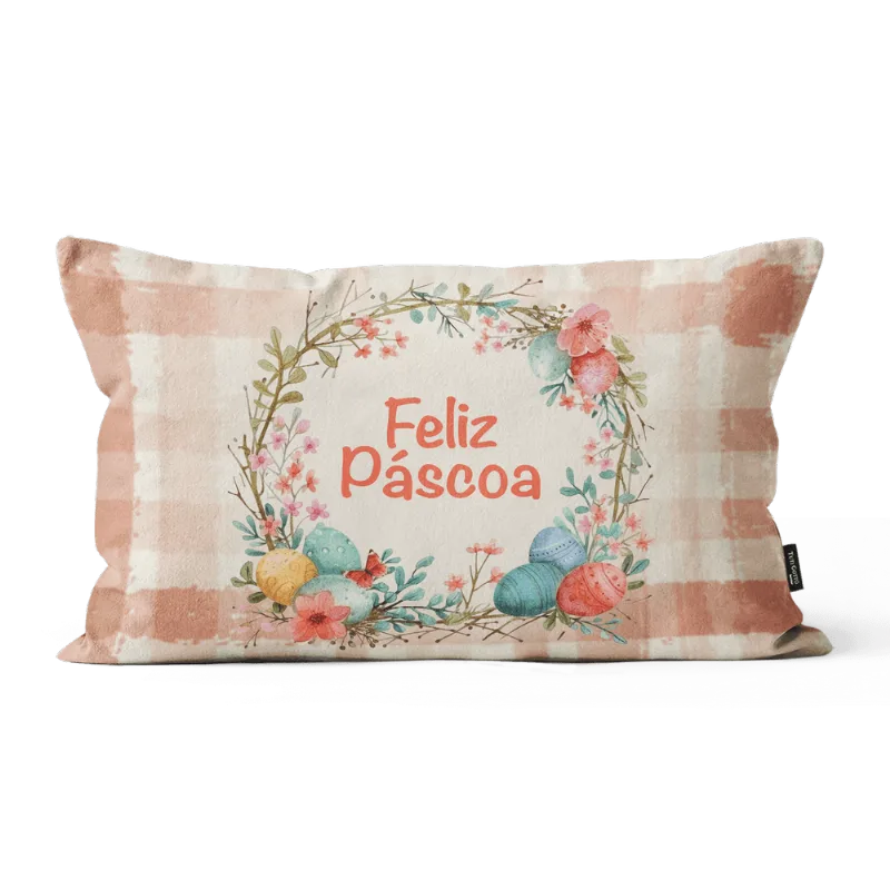 Capa de Almofada Pascoa Velvet 30x50cm (pa2508c)