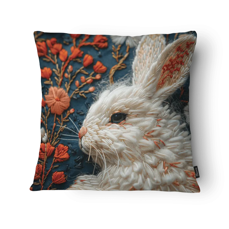 Capa de Almofada Pascoa Velvet 43x43cm - Niazi - Decoração