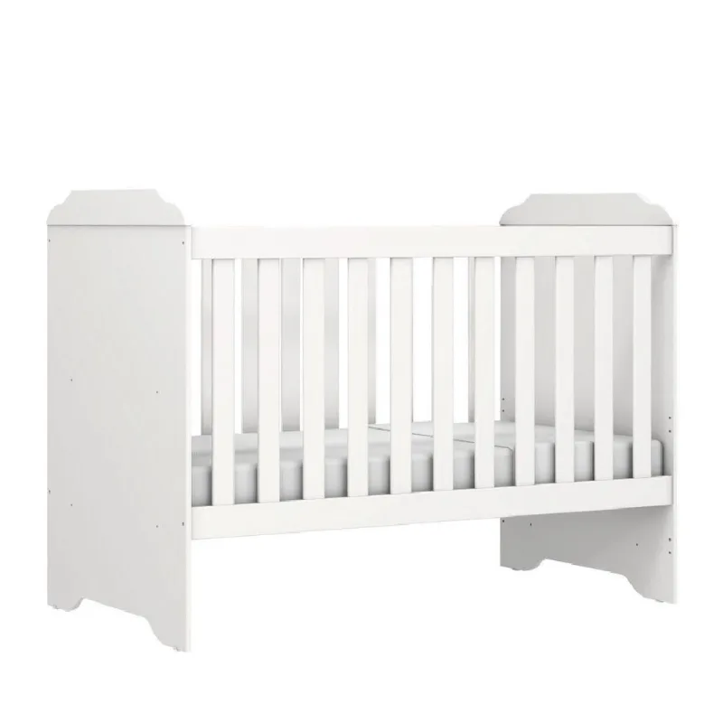 Berço Americano Carolina Baby Mini Cama 3 Em 1 Para Quarto Bebê Helena Branco
