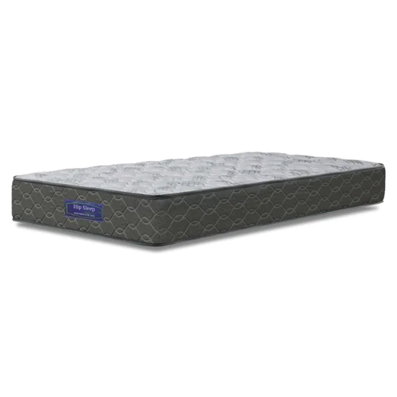 Colchão Solteiro Ortopédico Espuma D33 Hiper 88x188x19cm Apolo Cinza