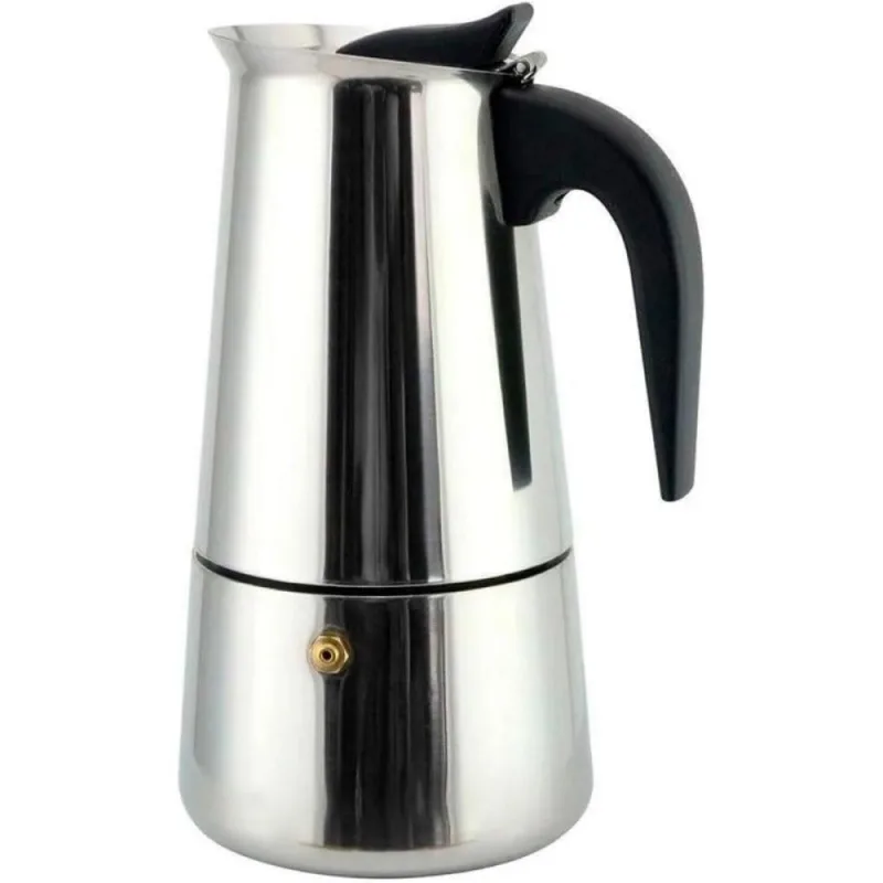 Cafeteira Italiana Inox Premium Para 6 Xícaras - Não Informado
