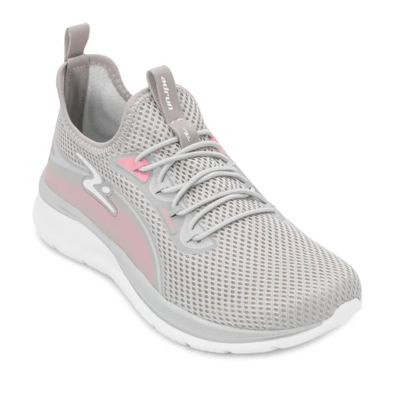 Tênis Adrun Flex Go CR AD25-9829F 38 / Cinza/Rosa