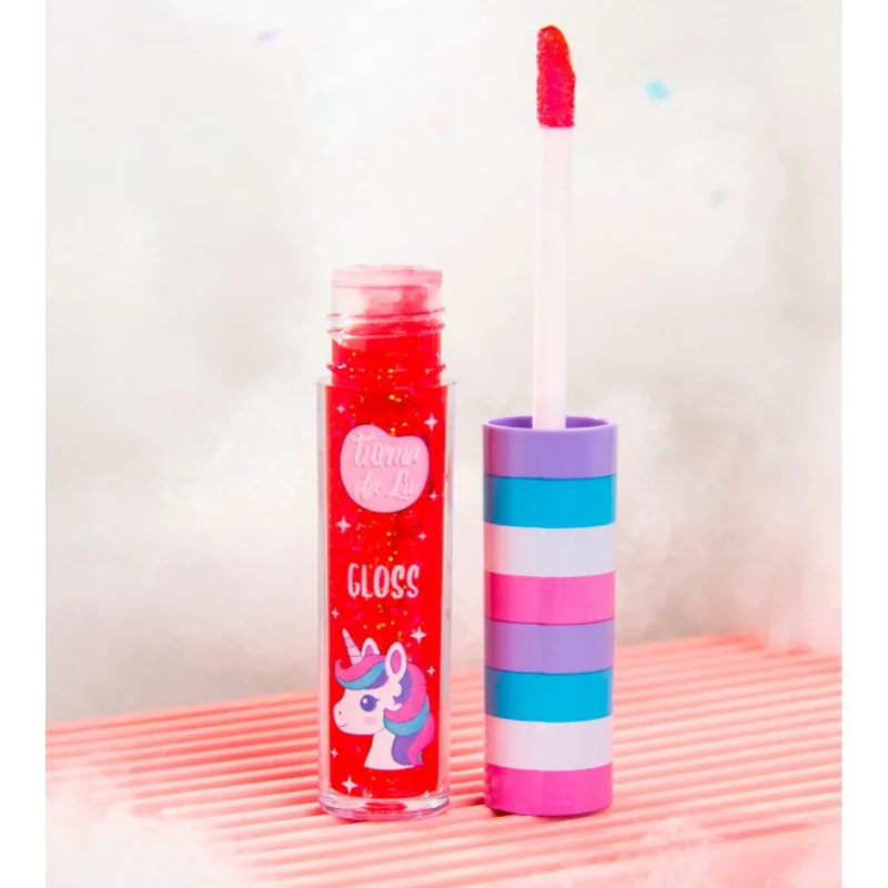 Gloss Labial Unicórnio - Morango Boom Morango Boom