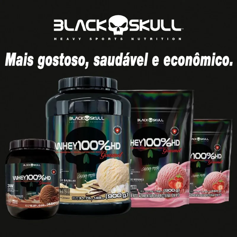 WHEY 100%HD GOURMET 450g REFIL CHOCOLATE