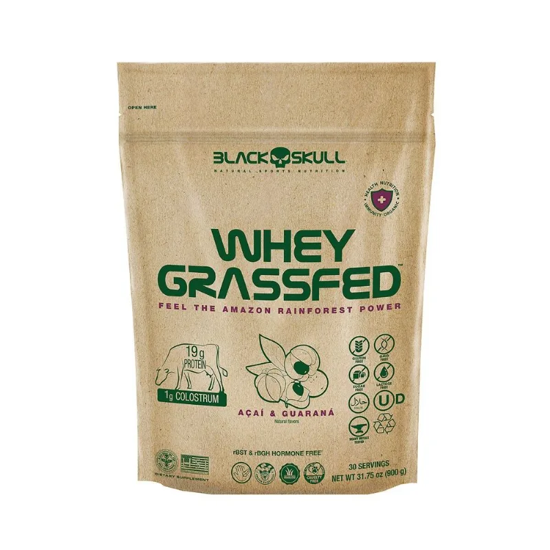 REFIL WHEY GRASSFED 900G REFIL WHEY GRASSFED AÇAI C/ GUA 900G BR